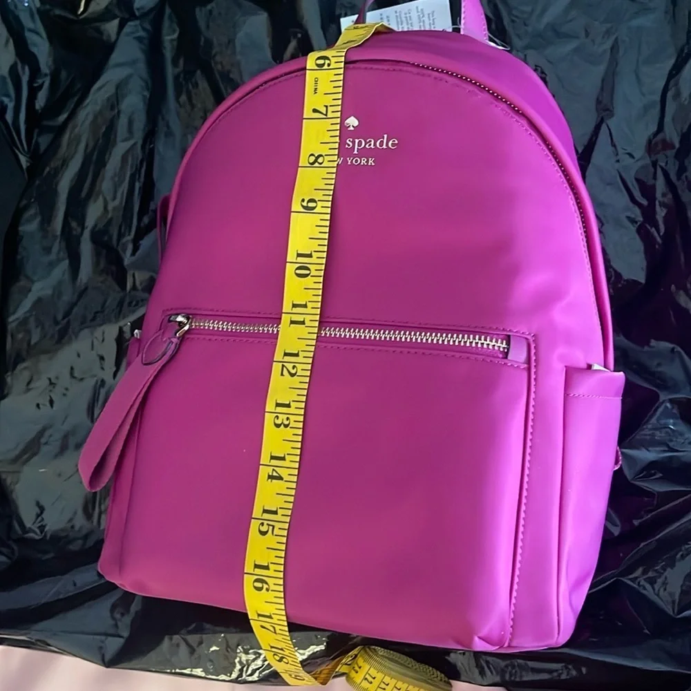 MWT Kate Spade Baja ROSE , beautiful backpack . ๐ measurements on pictures - Picture 1 of 15